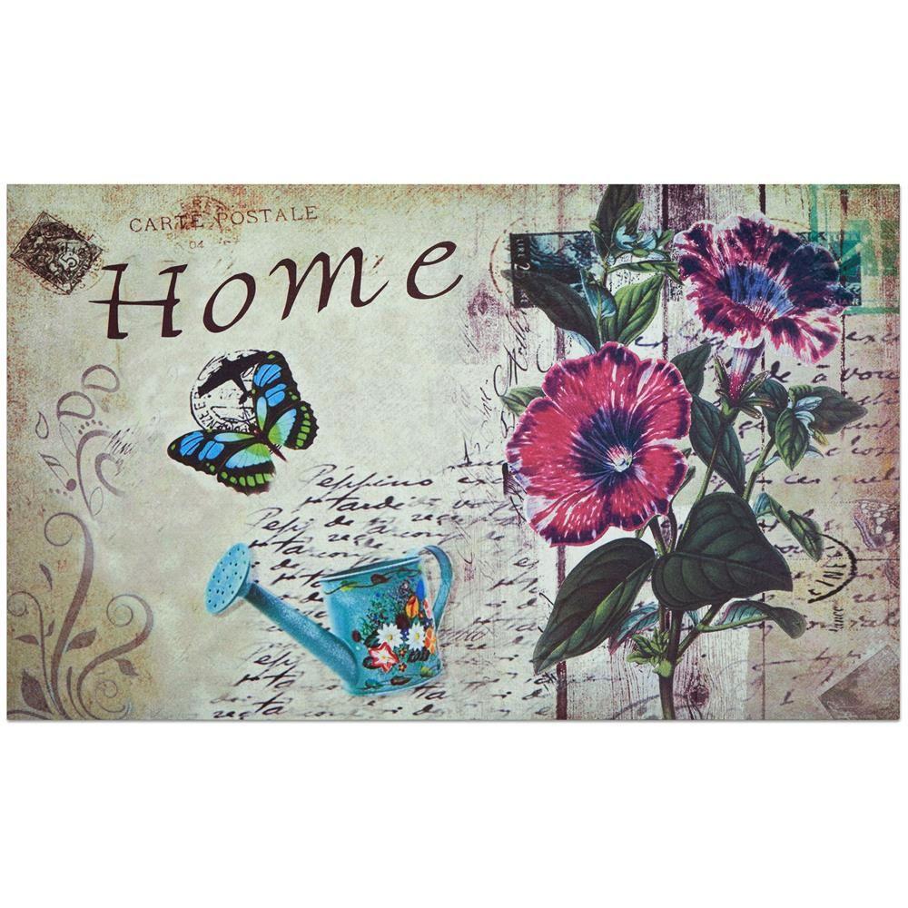 Achim Home 18 in. x 30 in. Outdoor Rubber Entrance Mat