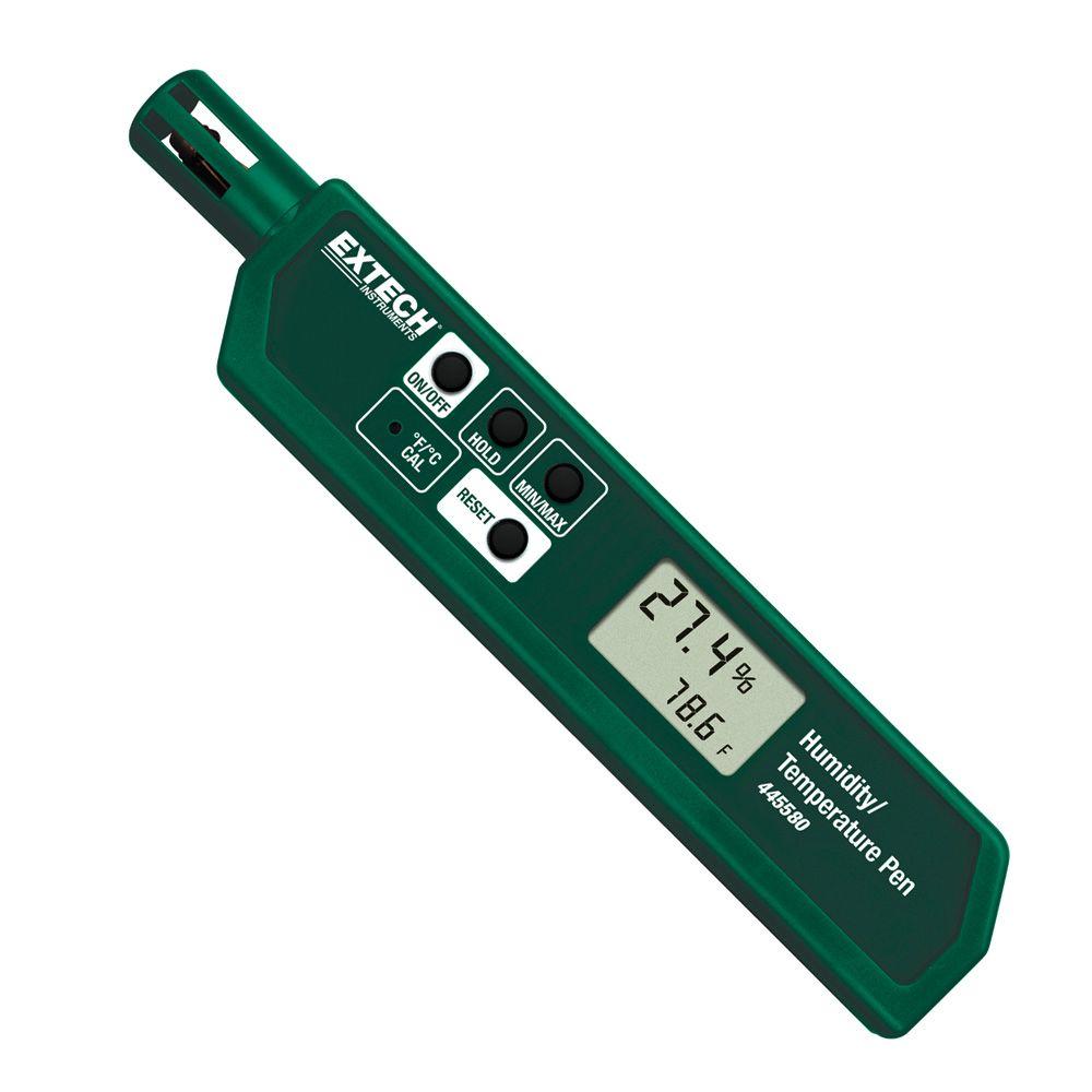 Extech Instruments Compact Humidity/Temperature Pen445580 The Home Depot
