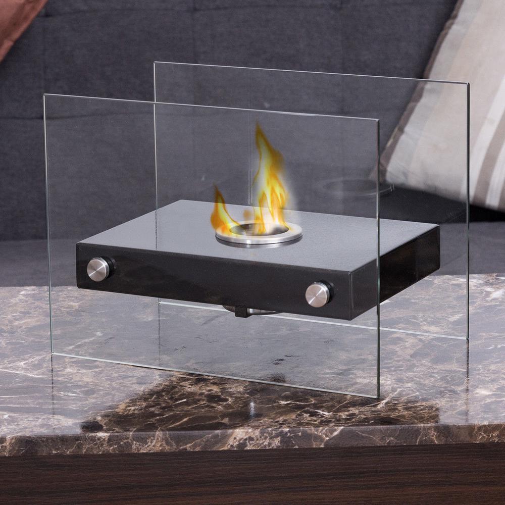 Boyel Living Portable Ventless Firepit Bio Ethanol Tabletop Fireplace Wf Hw56689 The Home Depot Boyel Living Portable Ventless Firepit, Portable Tabletop Fireplace