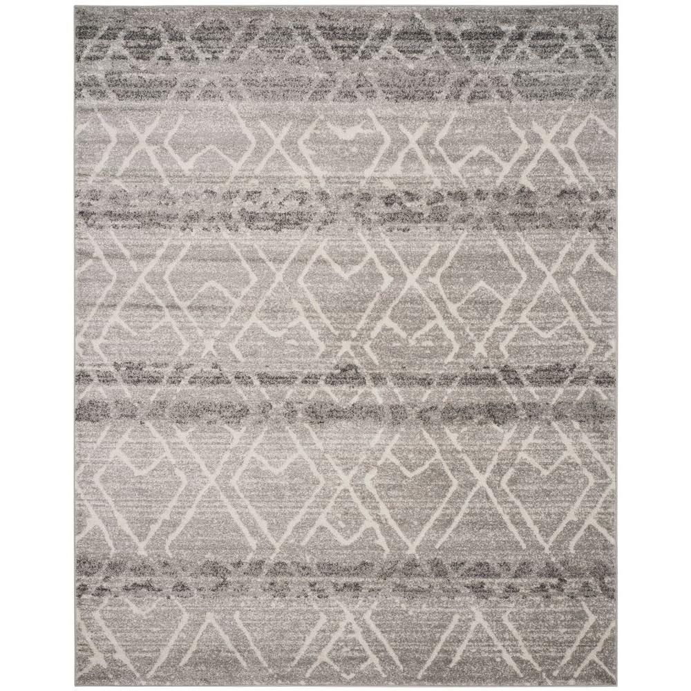 Safavieh Southwestern Area Rugs The Home Depot Adirondack Silver Ivory 8 Ft X 10 Area Rug