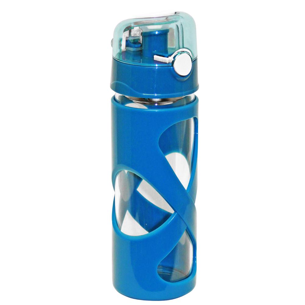Green Canteen 16 oz. Blue Borosilicate Glass Water Bottle (12-Pack) by Green Canteen