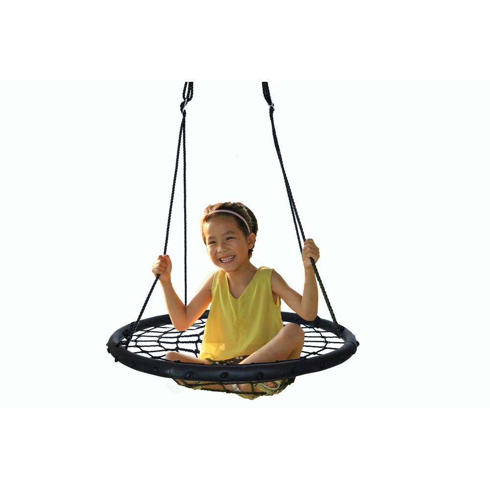 Tree Swings Playground Sets The Home Depot Round Net Tree Web Swing
