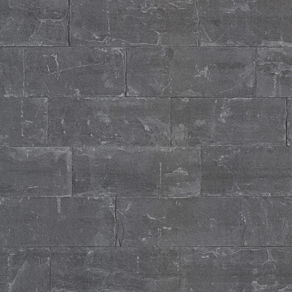 Advantage 8 In X 10 In Sacramento Black Seamless Slate Wallpaper