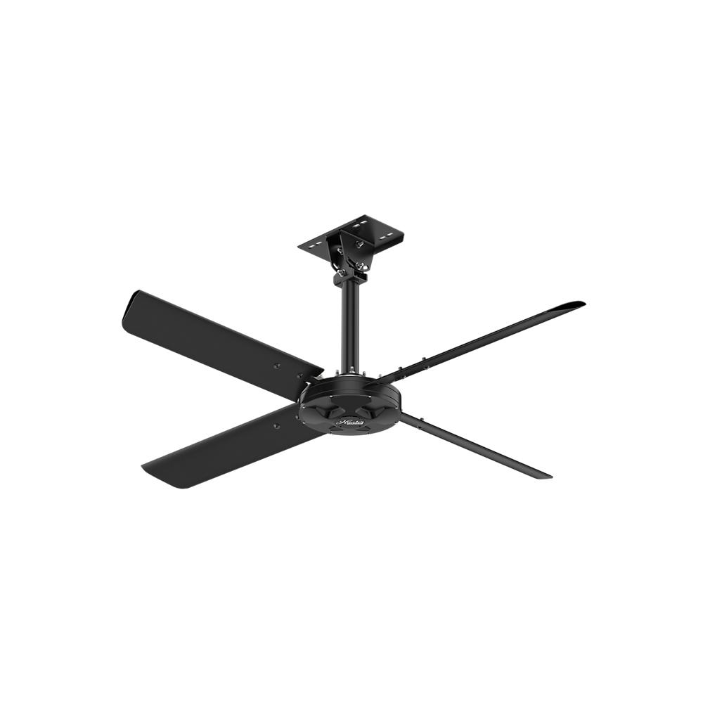 Hunter Xp 7 Ft 110 Volt Single Phase Hvls Indoor 110 Volt Single Phase Hvls Indoor Anodized Black Ceiling Fan With Wall Control