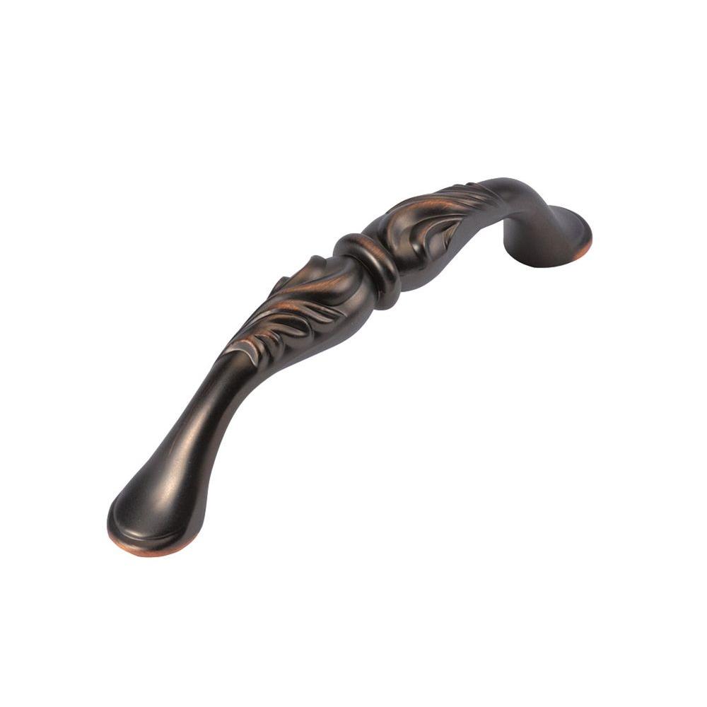 Hickory Hardware Drawer Pulls Cabinet The Home Depot Mayfair 96 Mm Refined Bronze Cabinet Pull