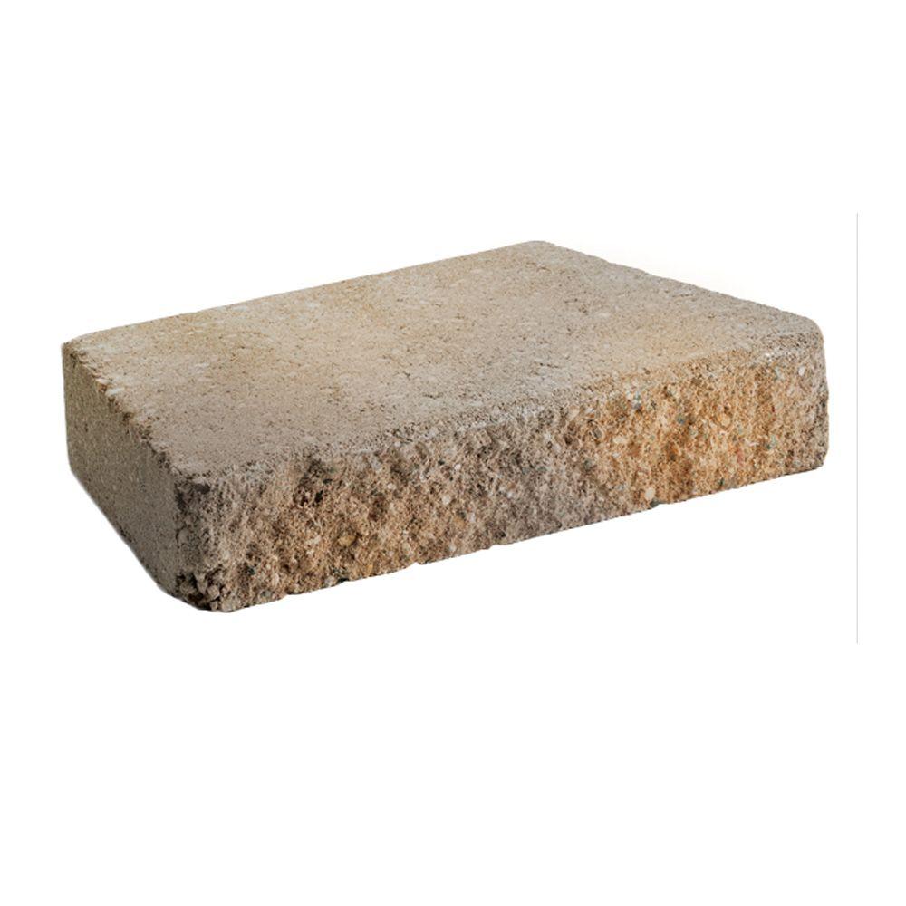 Anchor 2.5 in. x 12 in. x 7.5 in. Brown/Buff Concrete Retaining Wall