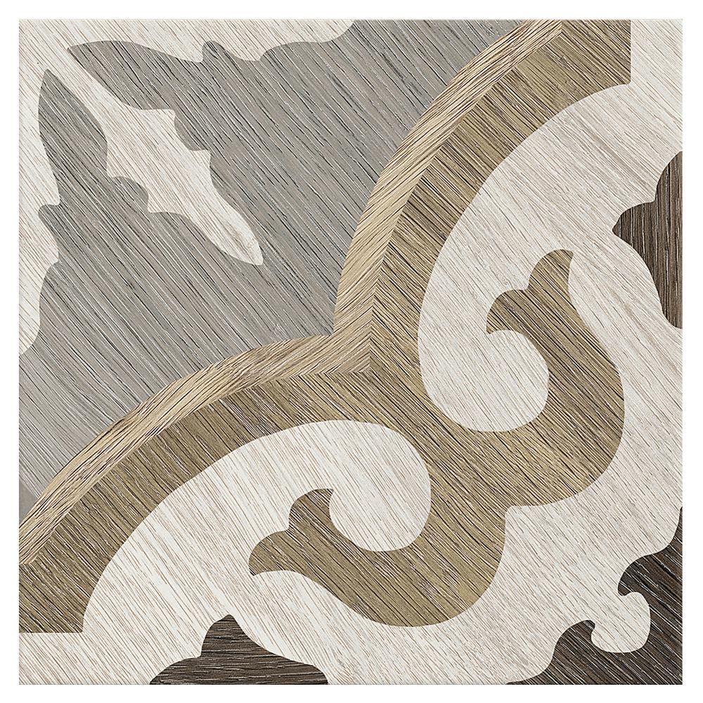 12.91 sq. ft.// Case Matte Porcelain Floor and Wall Tile x 8 in Castaic Briar Oak 8 in