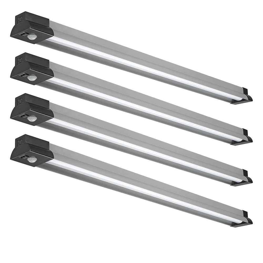 Commercial Electric 3.3 ft. 64Watt Equivalent Linkable Black Brushed