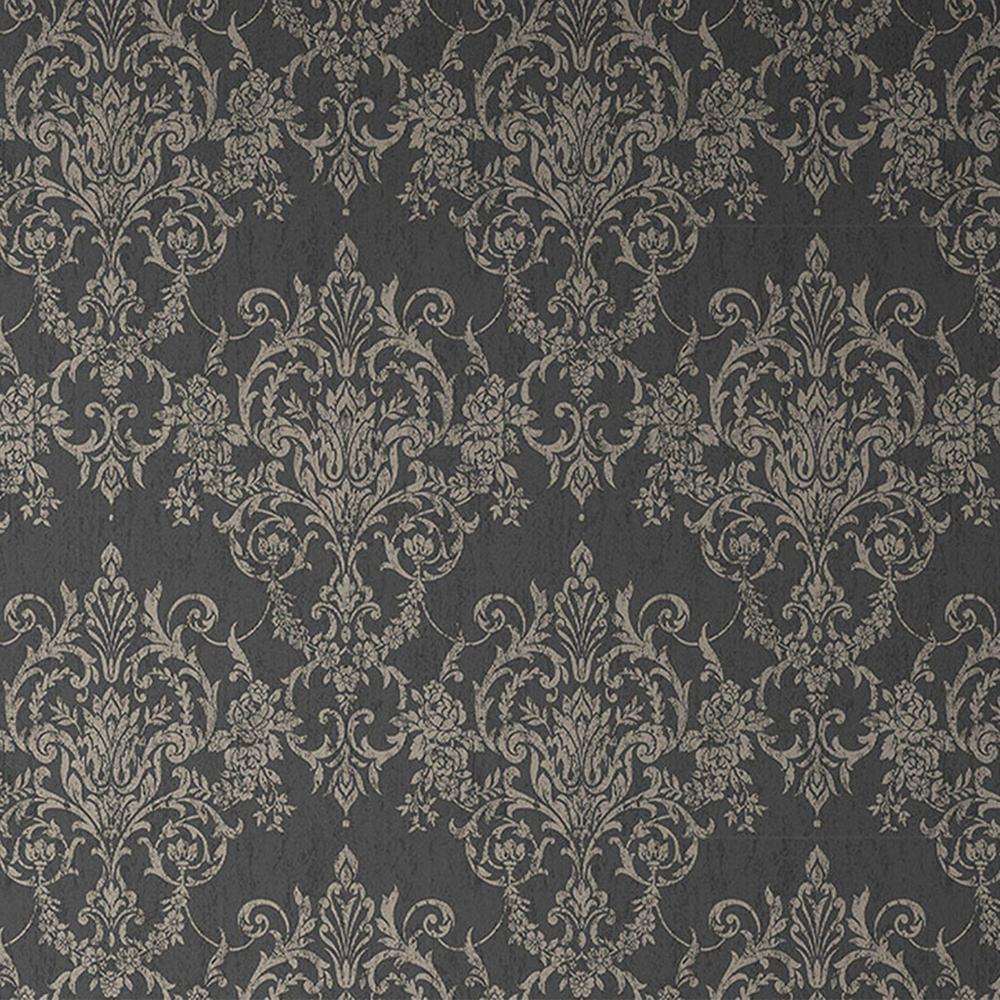 Graham & Brown Black Crocodile Removable Wallpaper 32659 The Home Depot