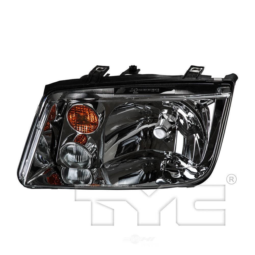 TYC Headlight Assembly 20022004 Volkswagen Jetta205654601 The
