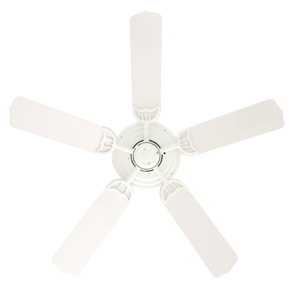 Hunter Sea Air 52 In Indoor Outdoor White Ceiling Fan 53054 The Indoor Outdoor White Ceiling Fan 53054