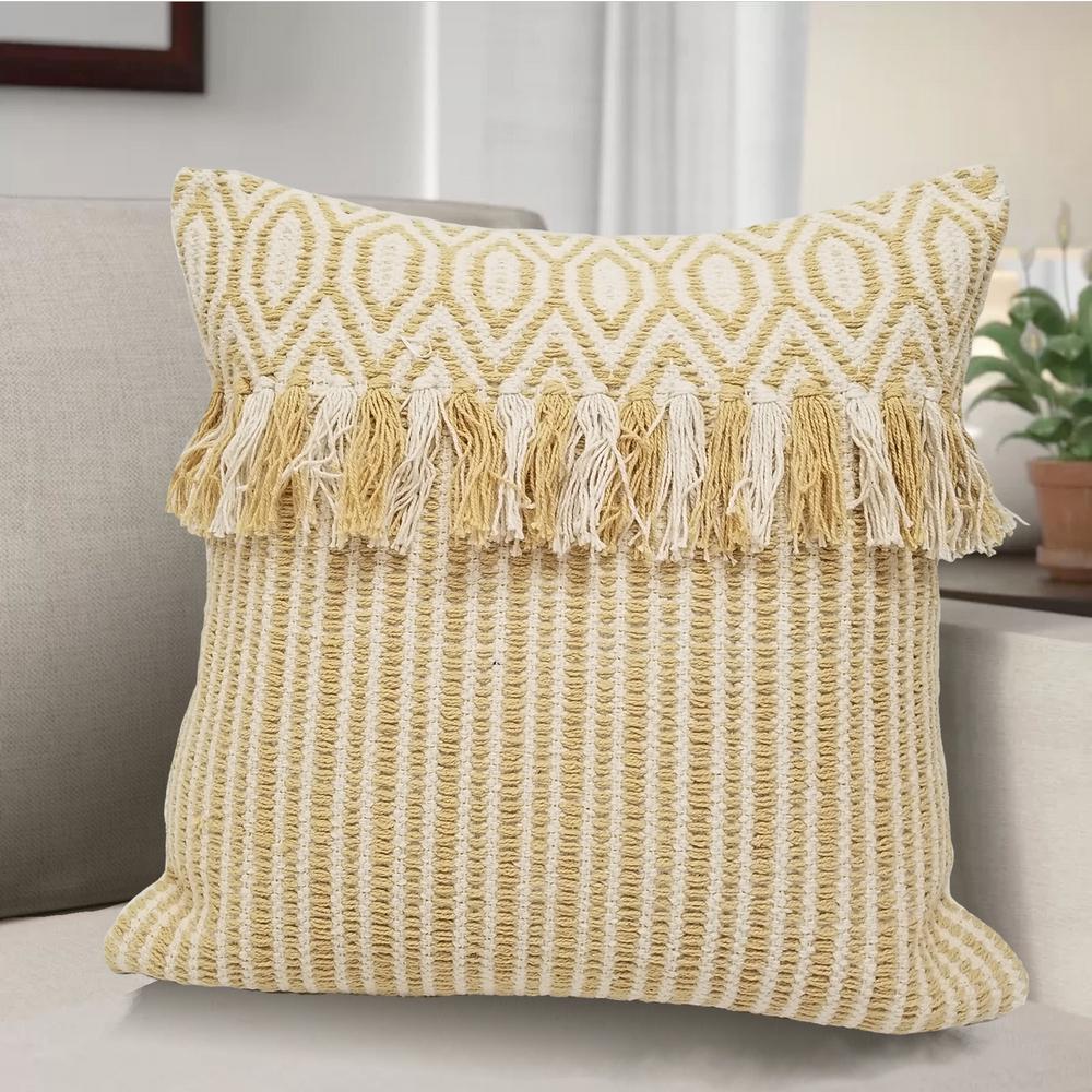 Glitzhome Pillow Cover Brown Plaid 18 X 0 2 Throw Pillow Cover