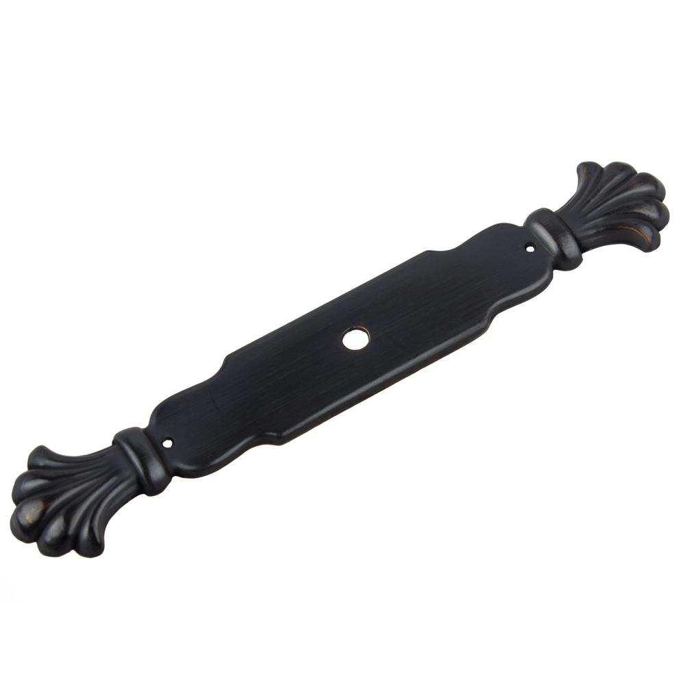 Oil Rubbed Bronze Backplates Hardware The Home Depot