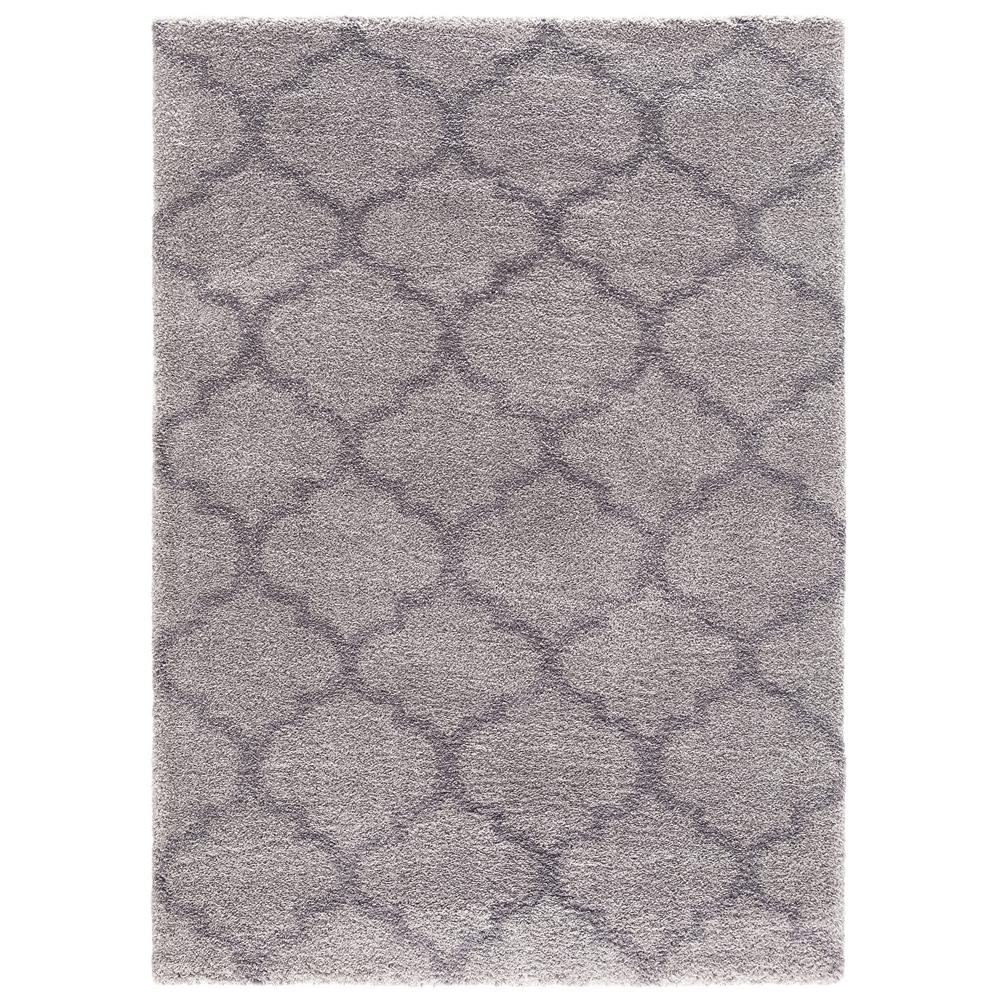 Concord Global Trading Plush Quatrefoil Gray 7 Ft 10 In X 9 Concord Global Trading Plush Quatrefoil Gray 7 Ft 10 In X 9 Area Rug 35567 The Home Depot