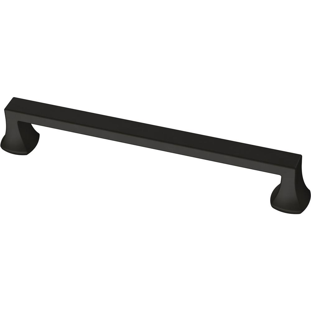 Liberty Mandara 51/16 in. (128mm) Matte Black Drawer PullP36131CFB