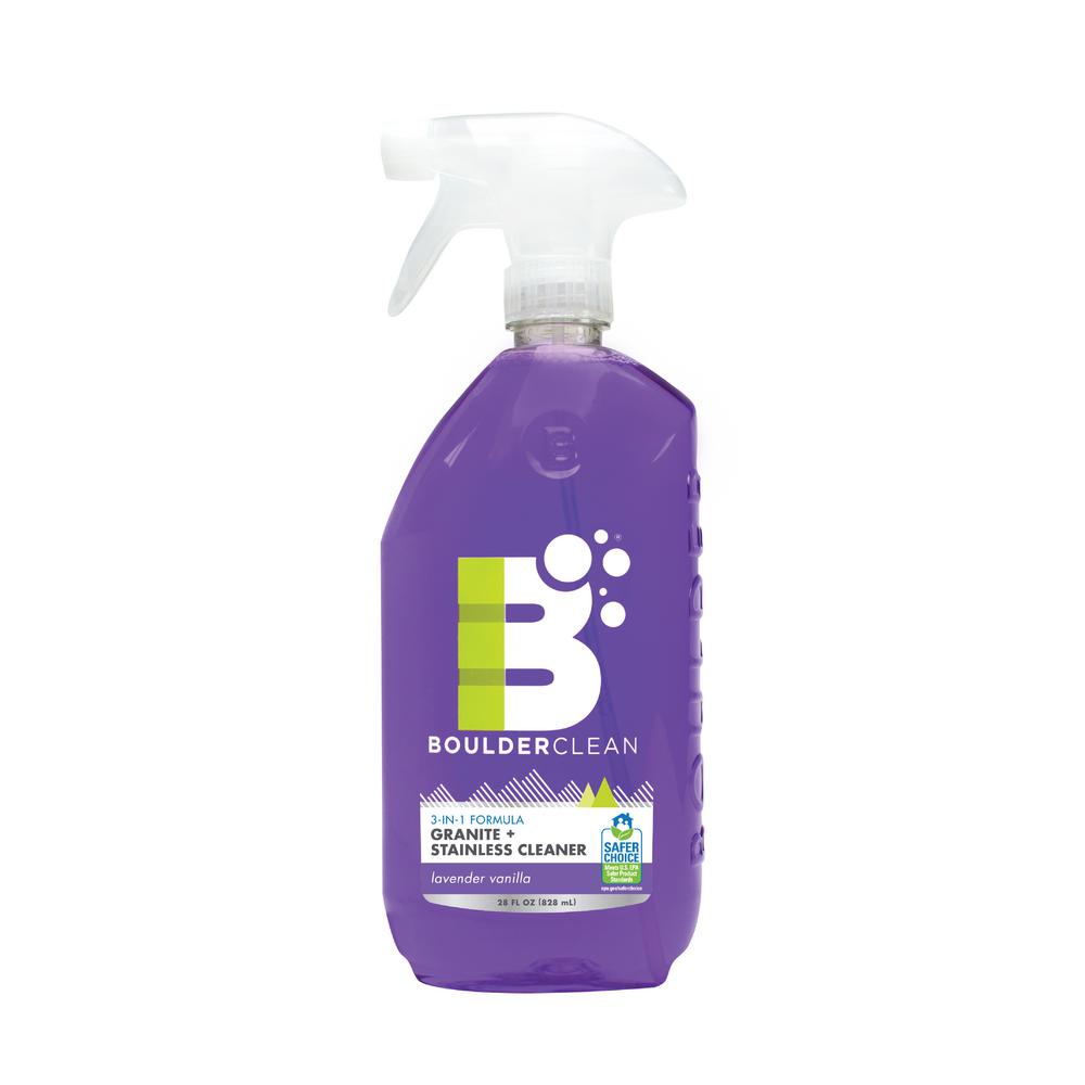 Boulder Clean 28 Oz Clean Natural Granite And Stainless Steel