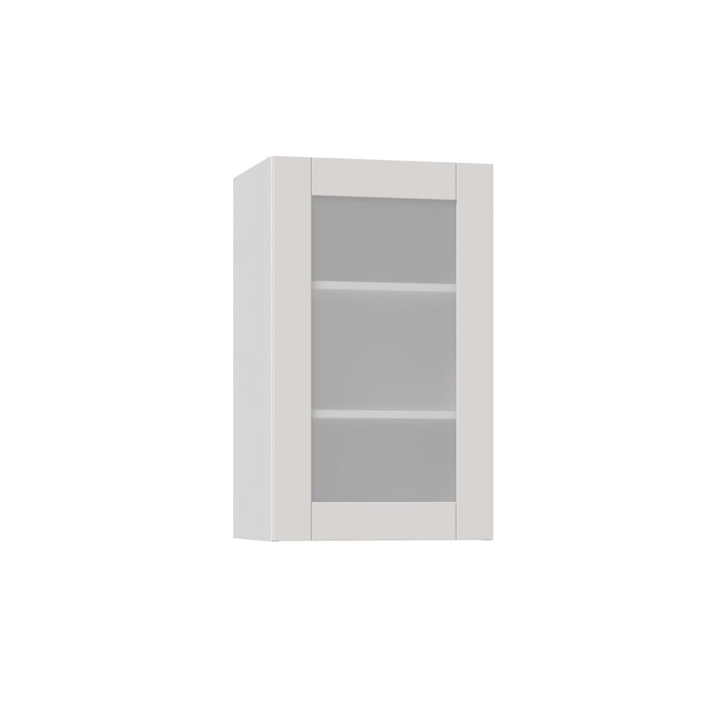 J Collection Shaker Assembled 18x30x14 In Wall Cabinet With