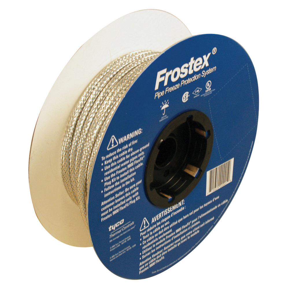 Nvent Raychem 100 Ft Spool Frostex Self Regulating Pipe Heating Cable 777445 000 The Home Depot