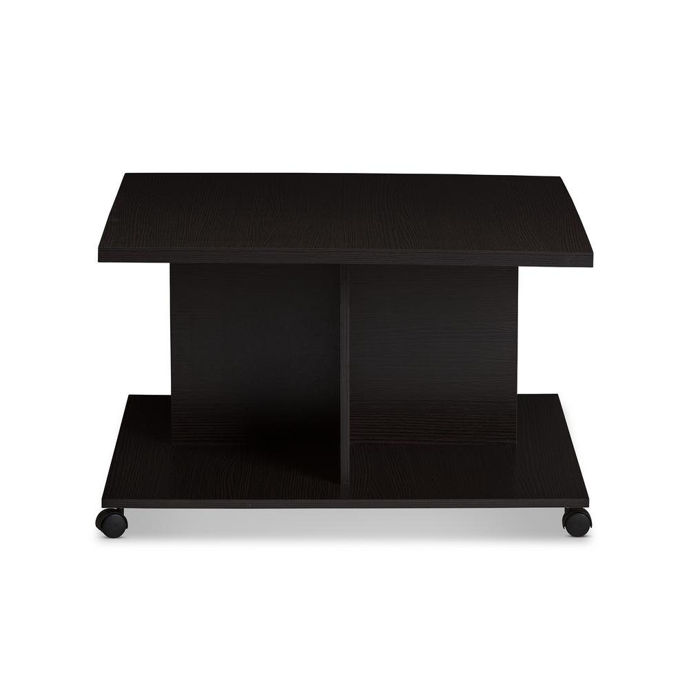 Square Baxton Studio Coffee Table Accent Tables - Baxton Studio Everdon Dark Brown Coffee Table Square Baxton Studio Coffee Table Accent Tables - Baxton Studio Everdon Dark Brown Coffee Table