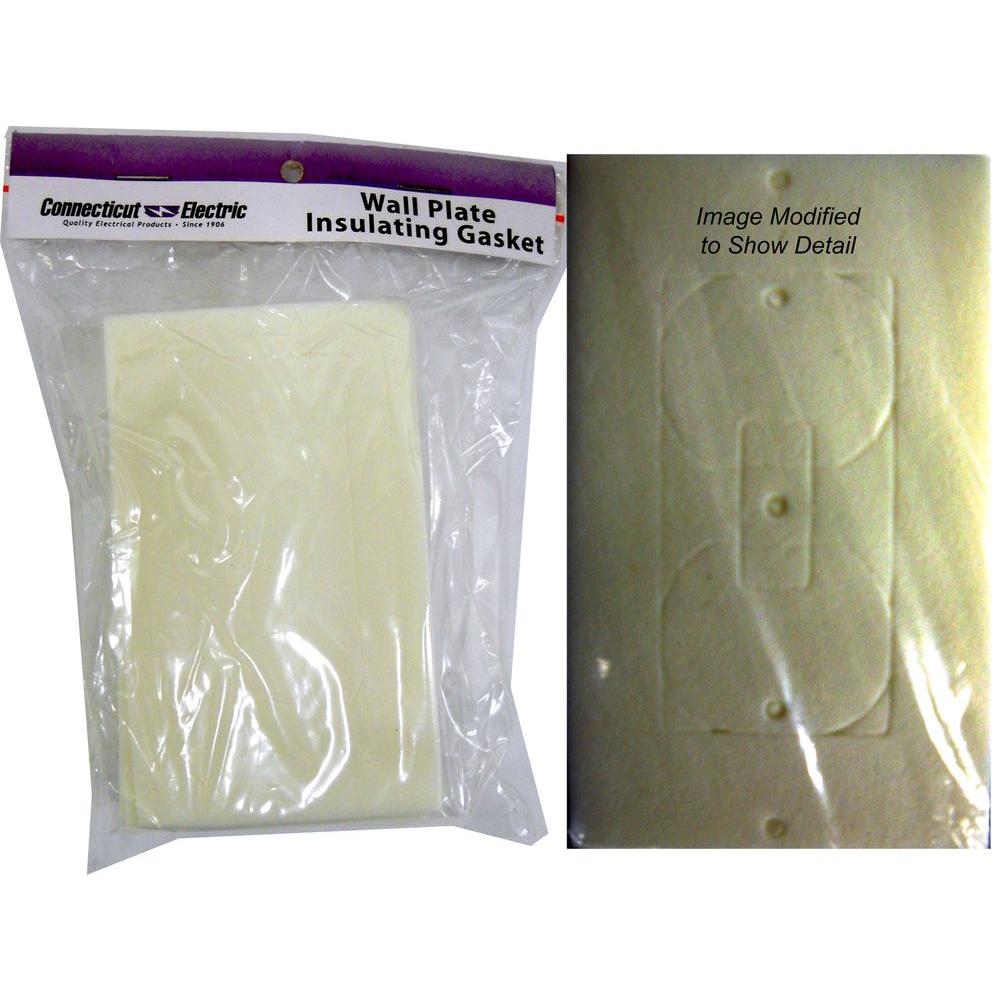 Connecticut Electric Wall Plate Insulating Gasket (10Pack)VPK80014