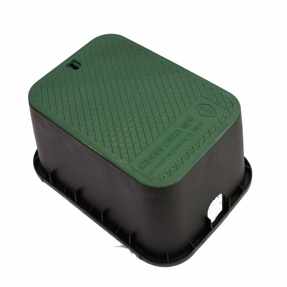 Dura 12 In X 17 Deep Rectangular Valve Box Black Deep Rectangular Valve Box