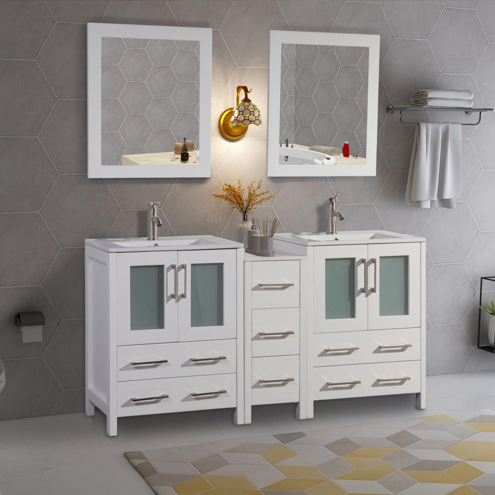 18 In 60 Inch Vanities Bathroom Bath The Home Depot - 18 Inch Bathroom Vanity Mirrors 18 In 60 Inch Vanities Bathroom Bath The Home Depot - 18 Inch Bathroom Vanity Mirrors