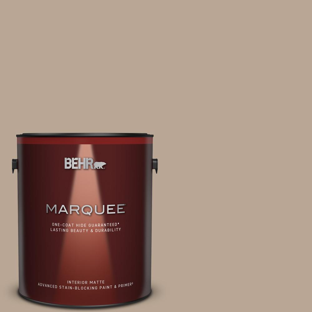 BEHR MARQUEE 1 gal. MQ237 Eiffel For You OneCoat Hide Matte Interior