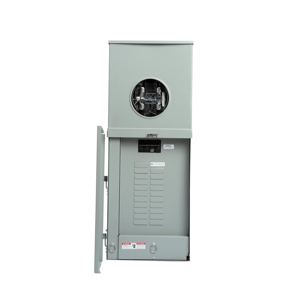 Siemens 200 Amp 20Space 40Circuit 5Jaw OH/UG Lever Bypass Ringless