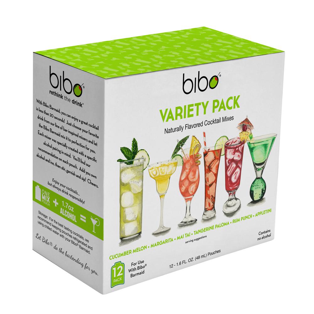 Bibo Cocktail Pouch Mixed Assortment 12 Count121286 The Home Depot