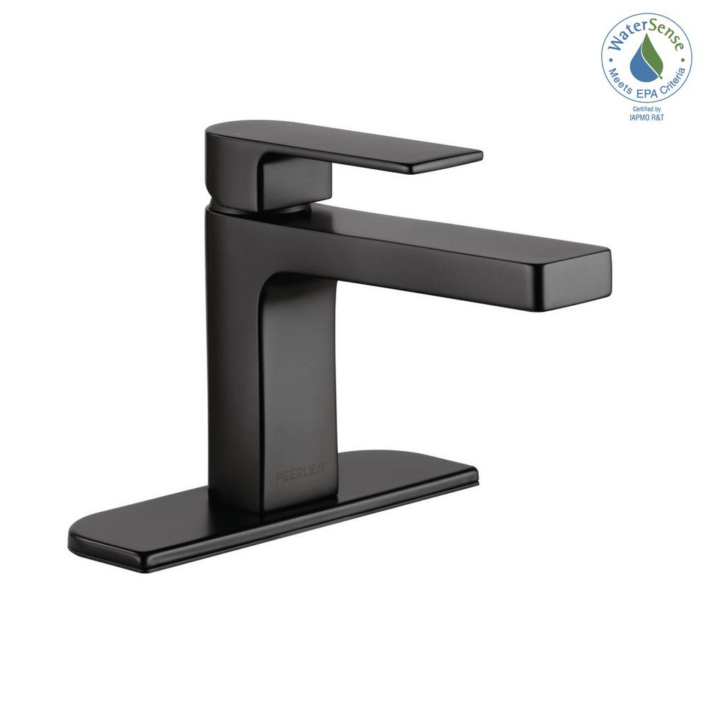 Peerless Xander 4 in. Centerset SingleHandle Bathroom Faucet Less Pop