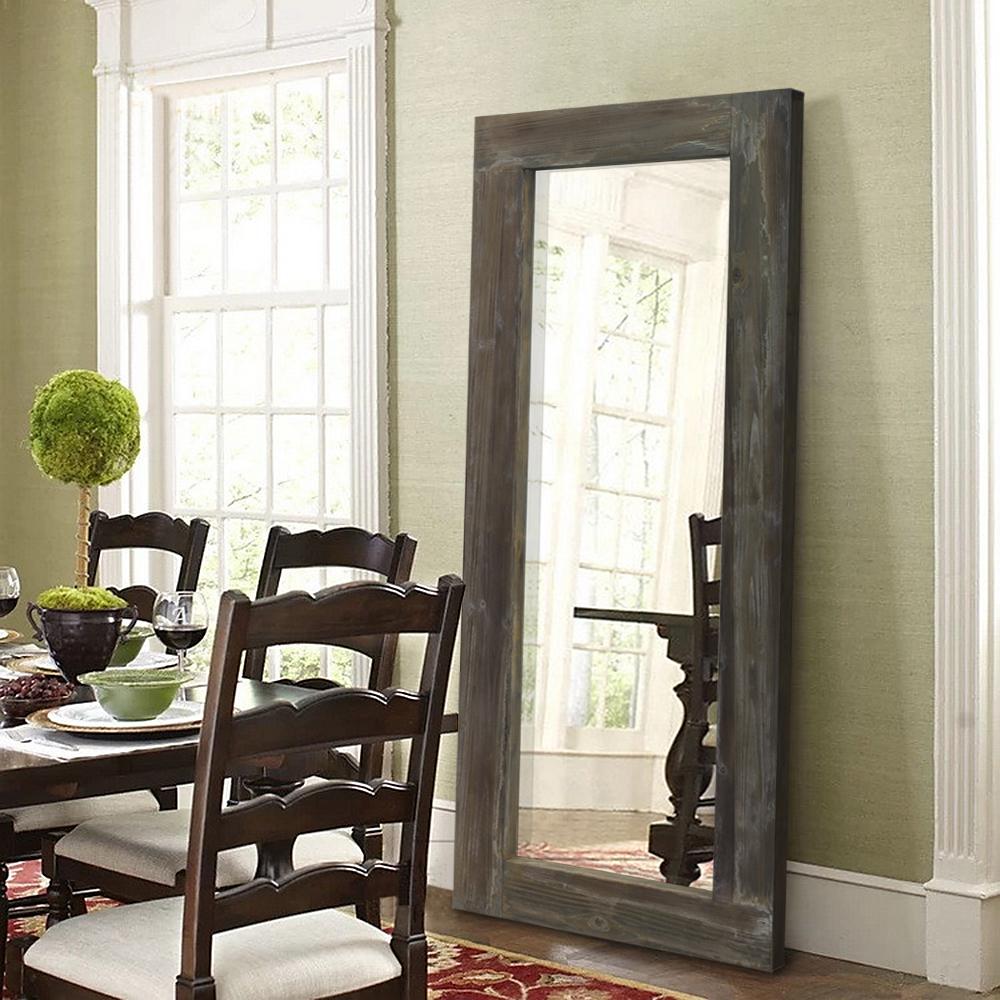 Neu Type Rustic Large Rectangular Full Length Floor Mirror Solid - Large Accent Mirror For Dining Room Neu Type Rustic Large Rectangular Full Length Floor Mirror Solid - Large Accent Mirror For Dining Room