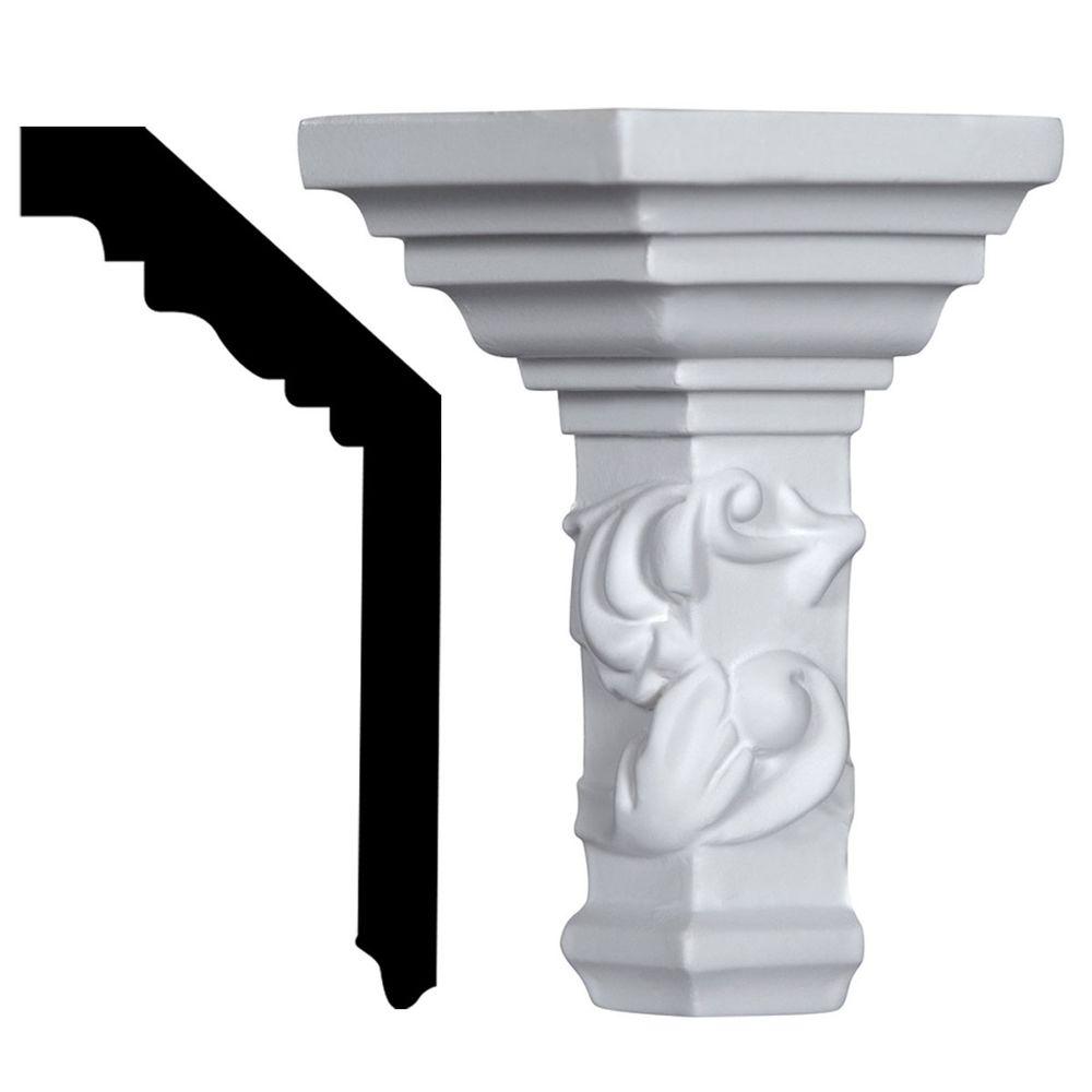 Ekena Millwork 21/4 in. x 51/2 in. x 51/2 in. Polyurethane Richmond