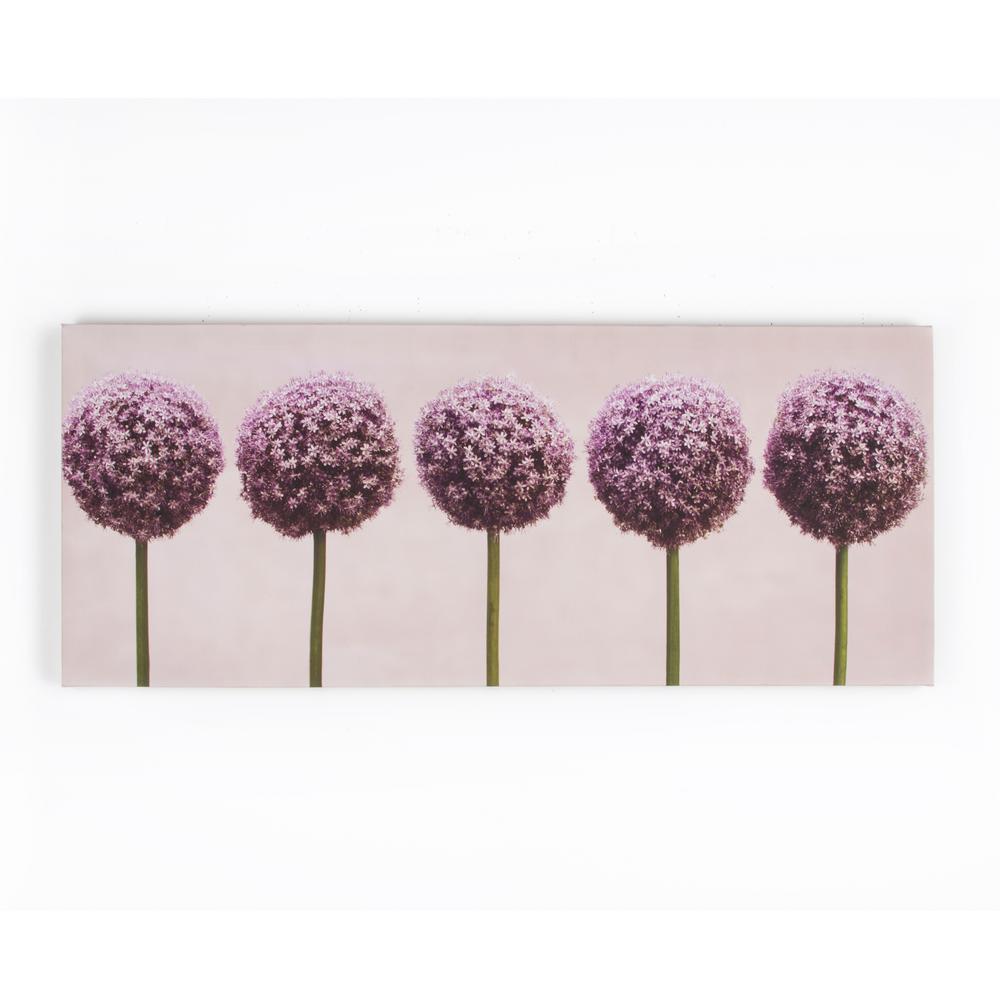 Graham & Brown 39 in. x 16 in. Row Of Alliums by Graham and Brown