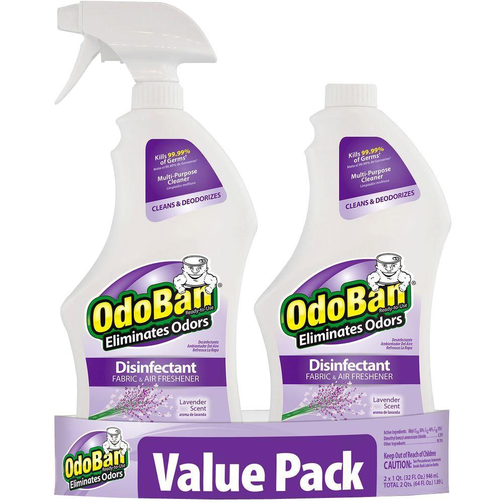 OdoBan 32 oz. ReadytoUse Lavender Disinfectant Fabric and Air