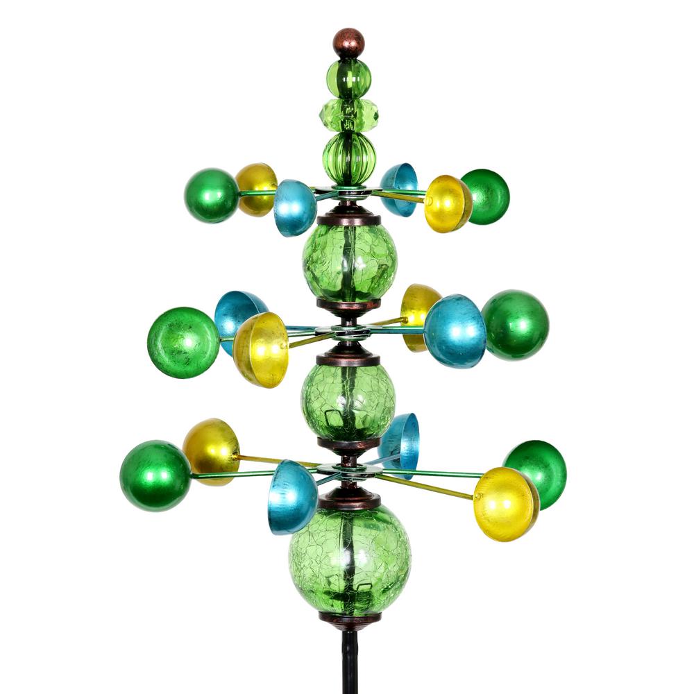 Exhart Triple Wind Spinner 4 0 Ft Teal Metal Garden Stake 16658 Rs The Home Depot - Long Metal Garden Stakes Exhart Triple Wind Spinner 4 0 Ft Teal Metal Garden Stake 16658 Rs The Home Depot - Long Metal Garden Stakes