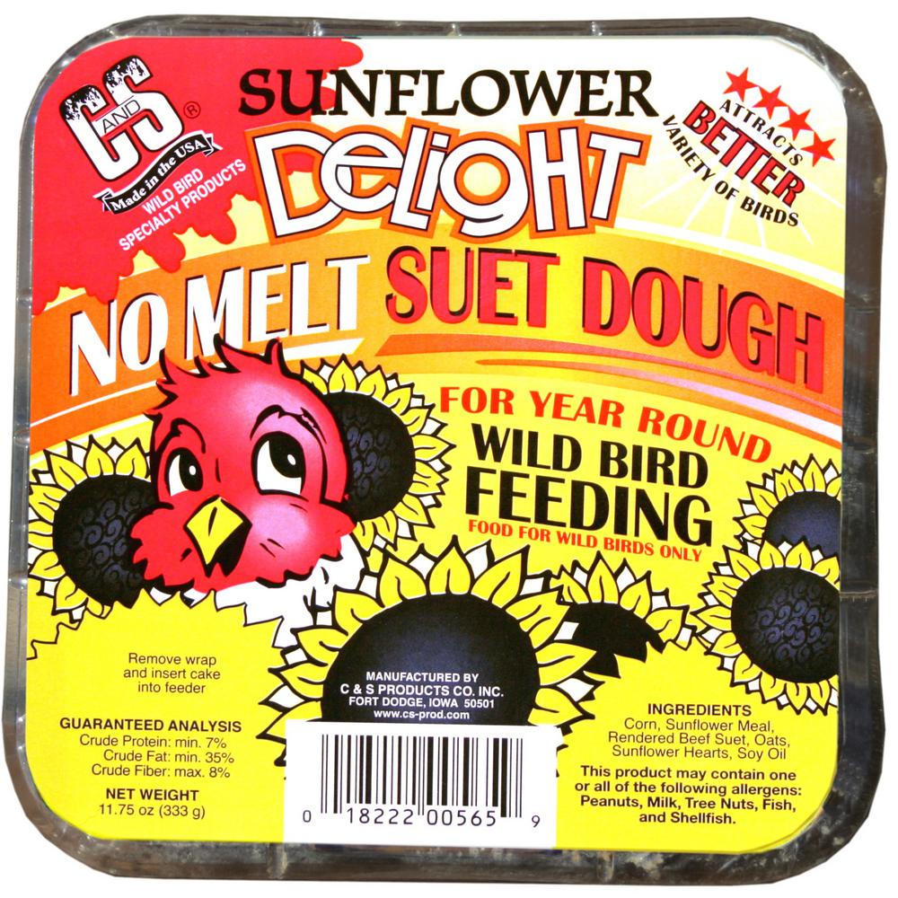 C & S Products Hot Pepper Delight 0.7 lb. Wild Bird SuetCS12553 The