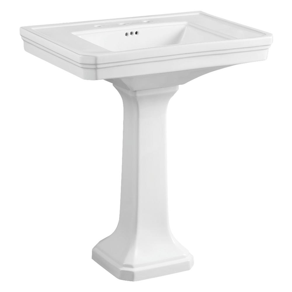 Pedestal Sinks - Bathroom Sinks - The Home Depot