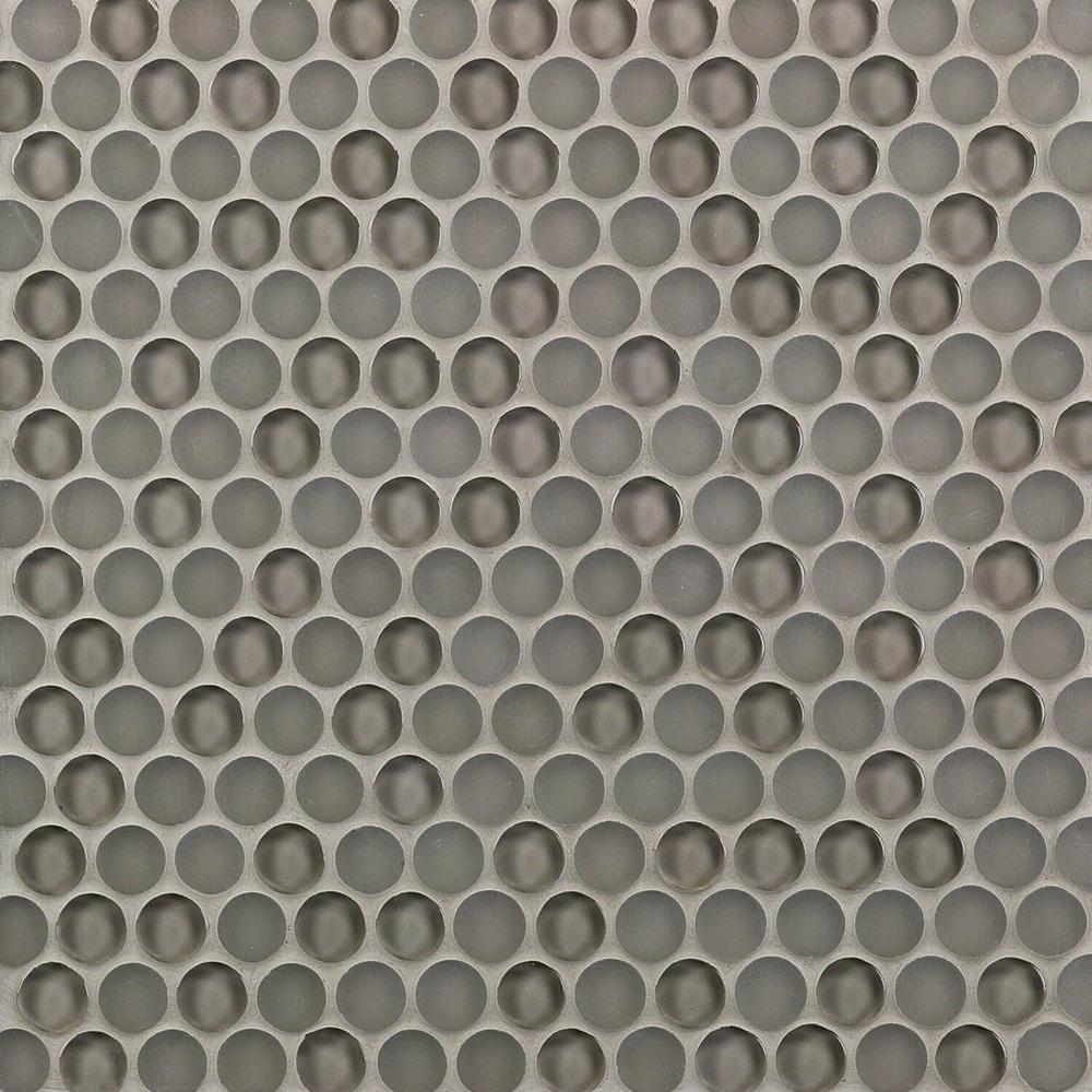 Backsplash Penny Gl Tile Flooring The Home Depot Contempo Taupe Circles 11 12 In X 8 Mm Polished And