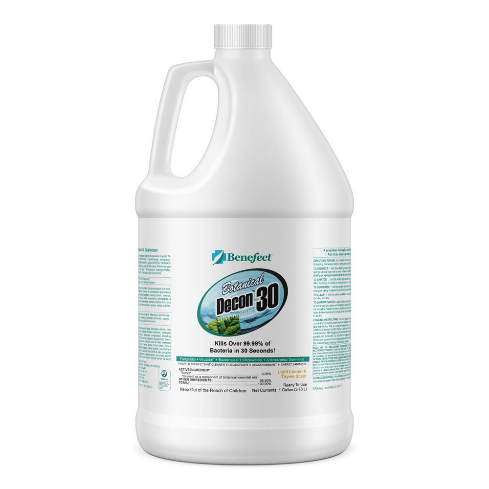 BENEFECT 1 gal. AllPurpose Botanical Cleaner and Disinfectant Decon 30
