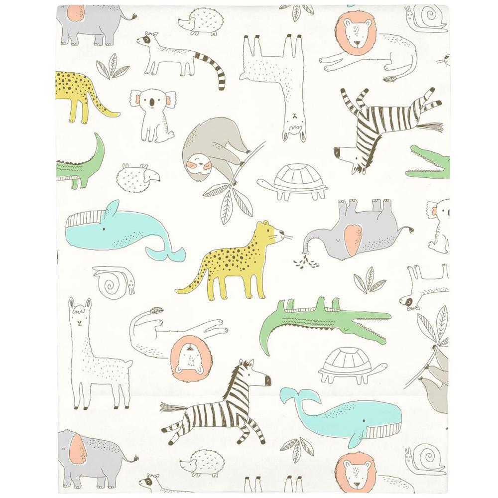 zoo animal baby bedding