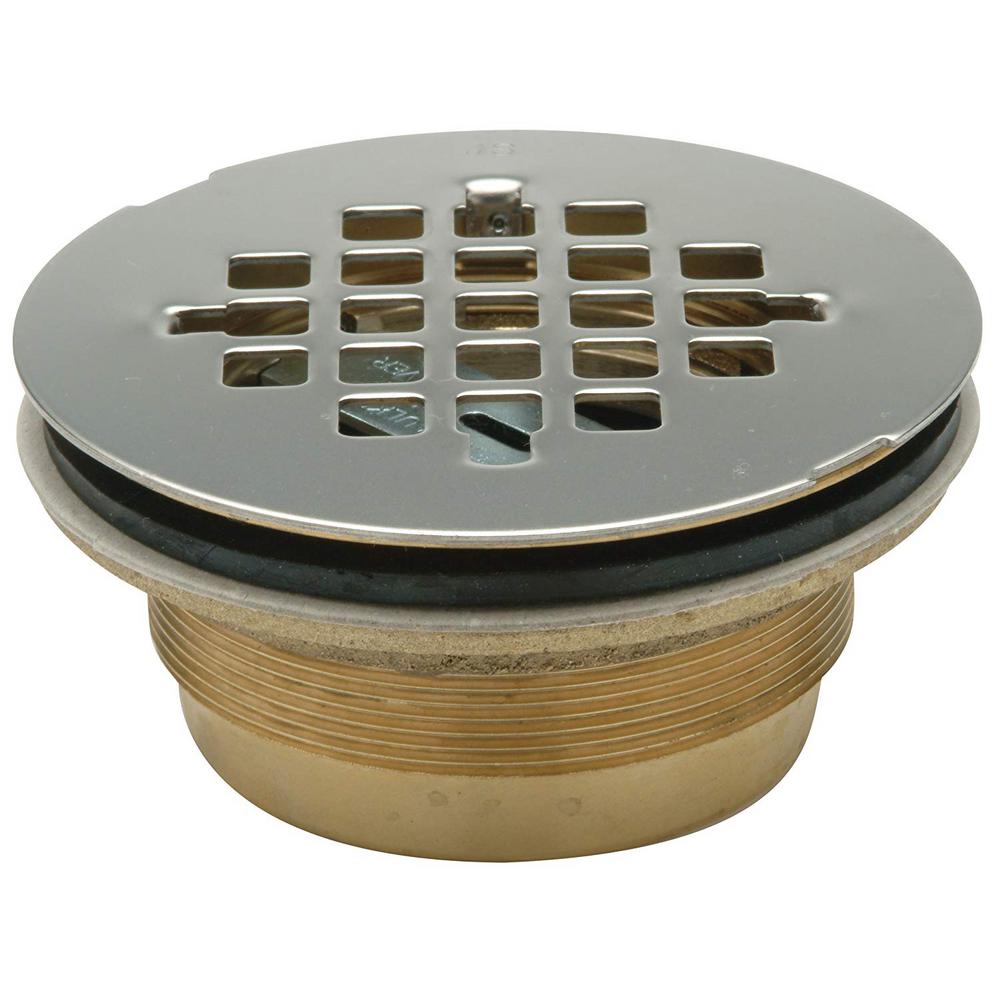 Zurn 2 in. Shower Stall Drain Brass-FD2275-BR2 - The Home Depot