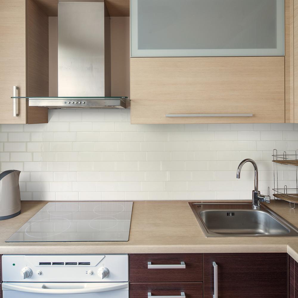 Peel And Stick Backsplash Wall Decor The Home Depot
