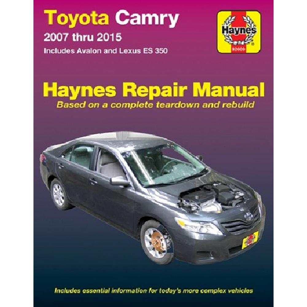 Haynes Manuals 92009 Toyota Camry Avalon