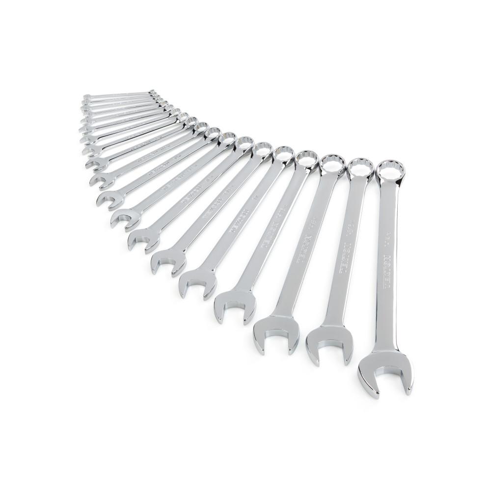 1//4-Inch TEKTON Combination Wrench Set with Store and Go Keeper 9-Piece Inch 3//4-Inch 18765