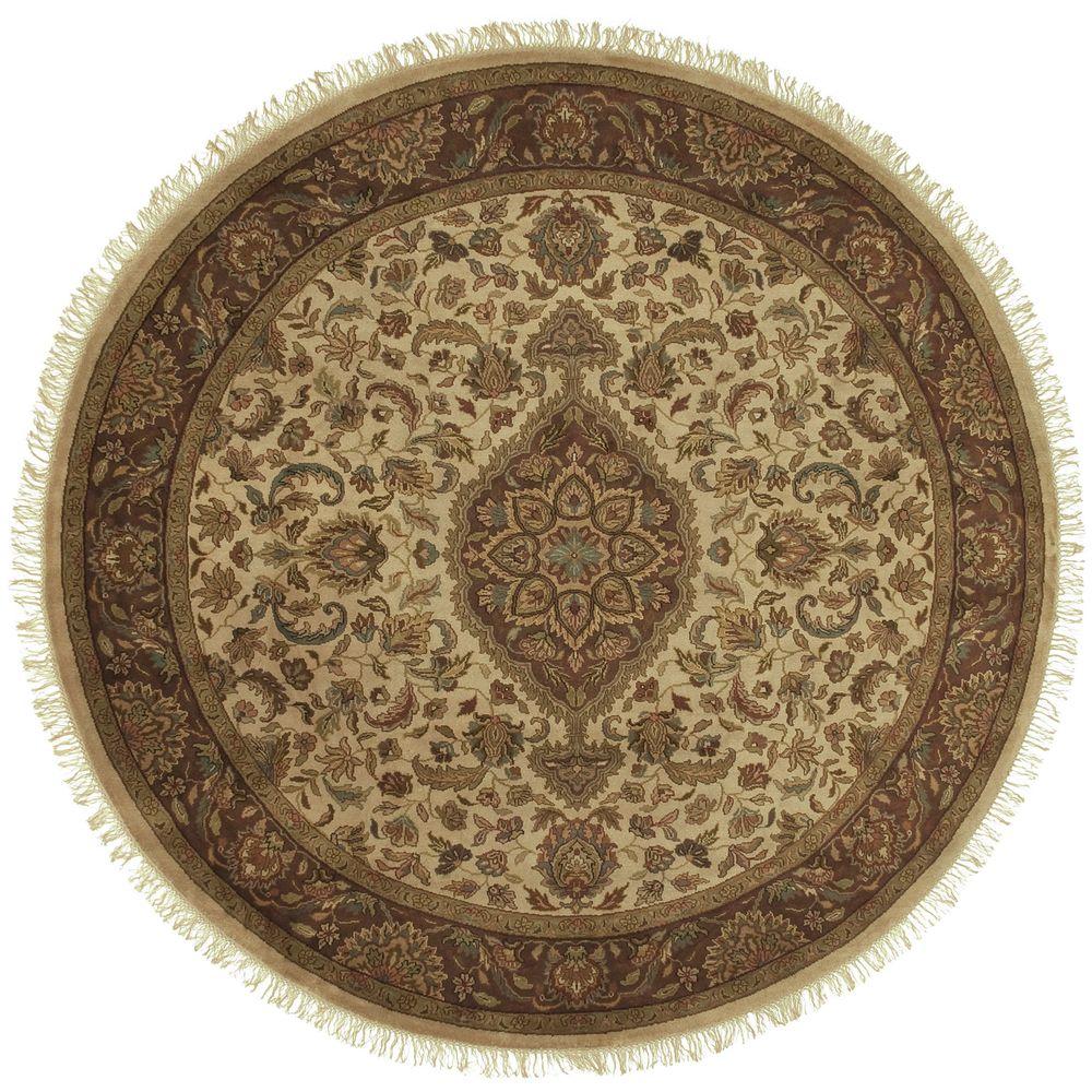 Home Decorators Collection Lucy Cream 8 ft. x 10 ft. Area Rug557423