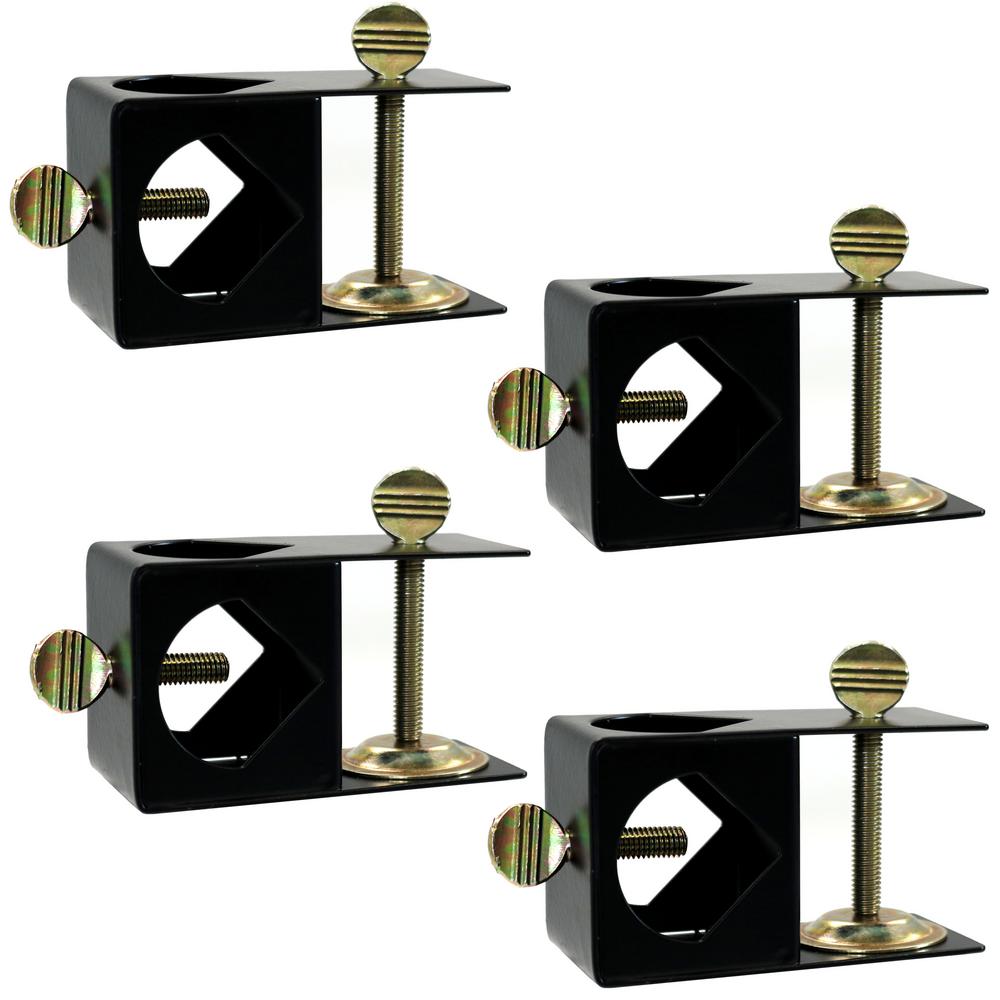 Sunnydaze Decor Deck Clamp For Outdoor Torches To Mount Handrail Deck Clamp For Outdoor Torches To Mount Handrail 4 Pack