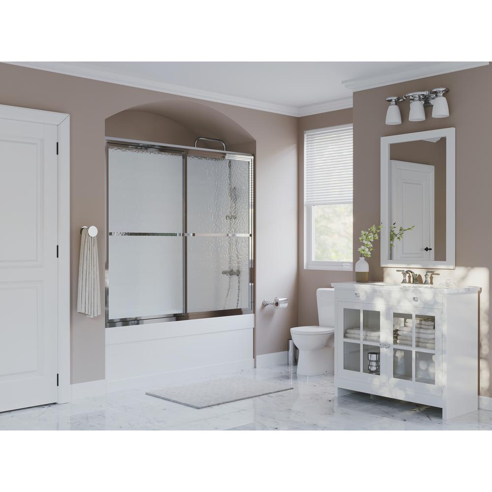 Coastal Shower Doors Paragon Series 54 In X 58 In Framed Sliding