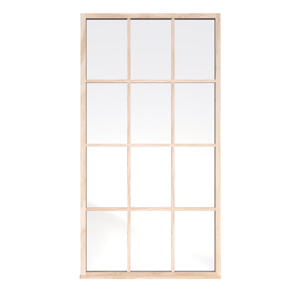 Coastal Shower Doors Gridscape Series 40 In X 75 Framed Fixed Coastal Shower Doors Gridscape Series 40 In X 75 Framed Fixed Full Divided