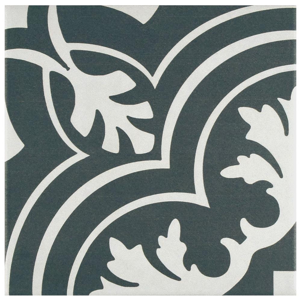 Merola Tile Twenties Classic Encaustic Ceramic Floor And Wall 7 3 4 In X Sample