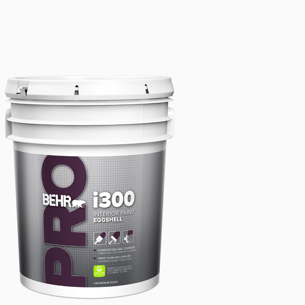 Eggshell Paint Colors The Home Depot 5 Gal I300 White Eggshell Interior Paint